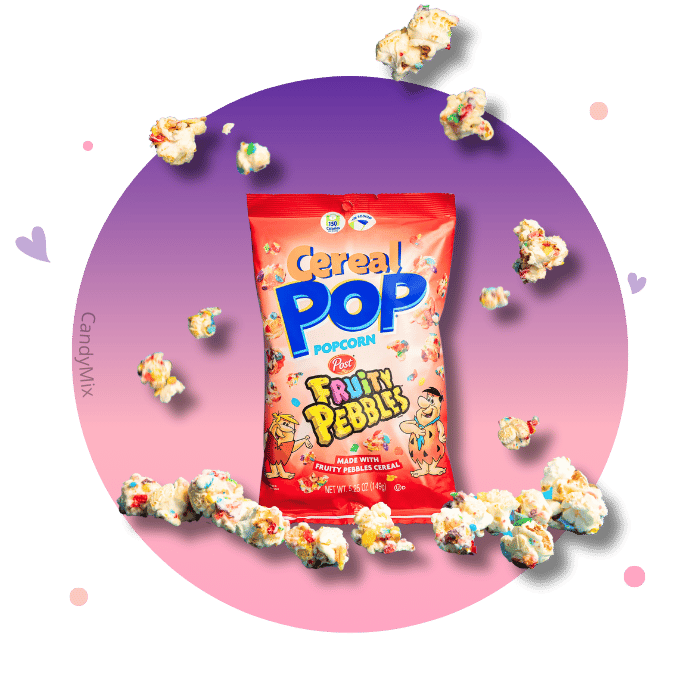 Cereal Pop - Popcorn Fruity Pebbles