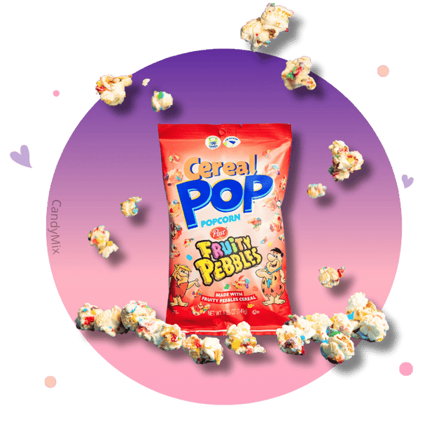 Cereal Pop - Popcorn Fruity Pebbles