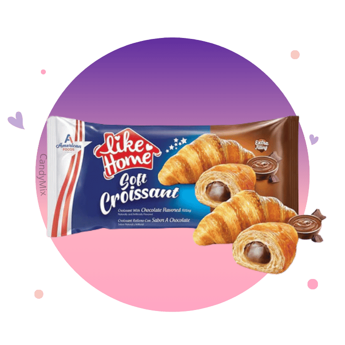 Like home soft croissant chocolate