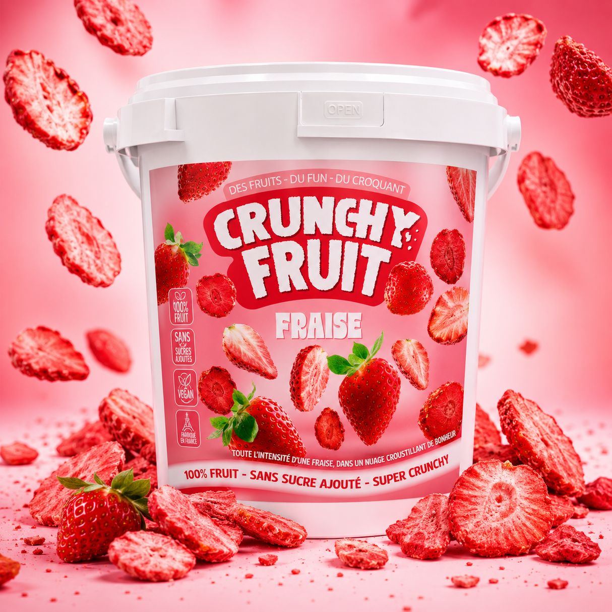 Knuspriges Obstpaket