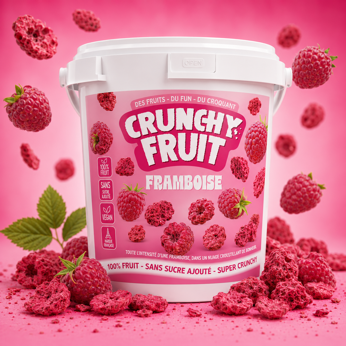 Knuspriges Obstpaket