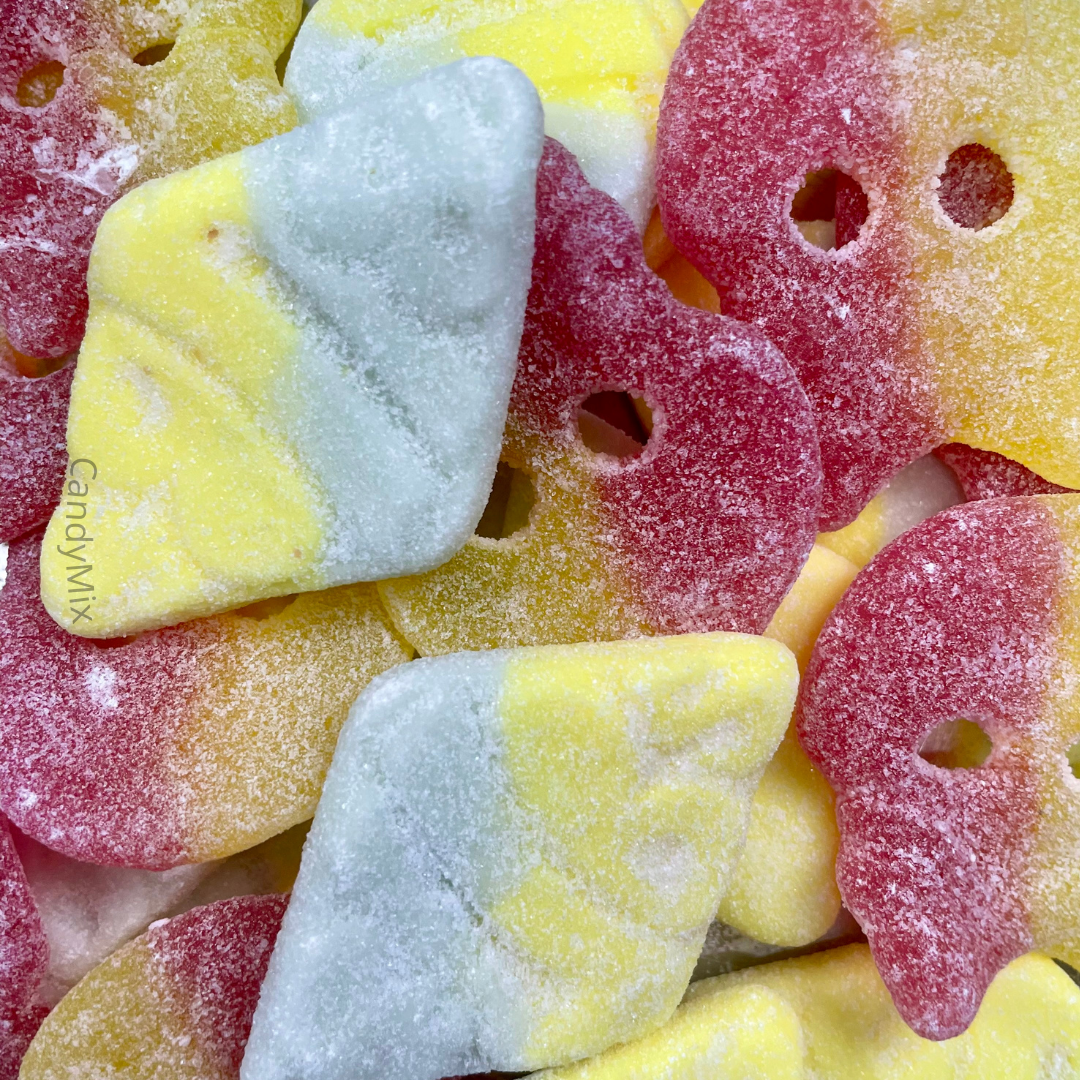 Mischung aus "Bubs" -Konbonbonbons - Schwedische Süßigkeiten - 1 kg