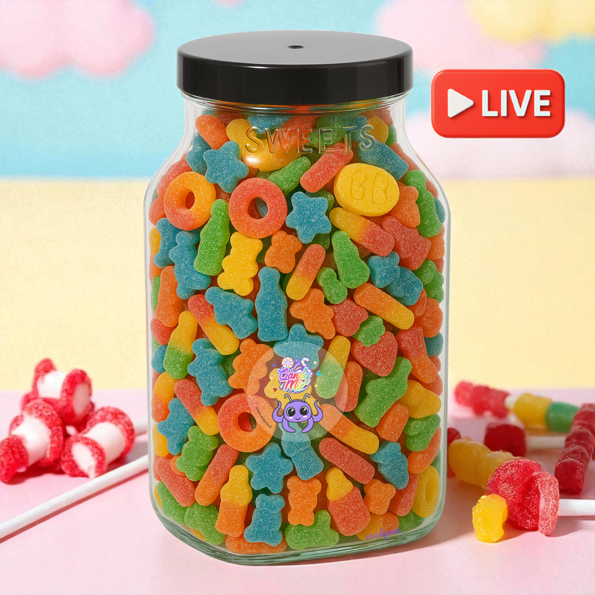 Bonbonnière Live 2.5kg
