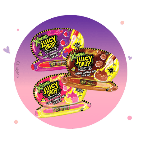 Photo Juicy Drop Gummies, bonbons ludiques tendances sur Tiktok