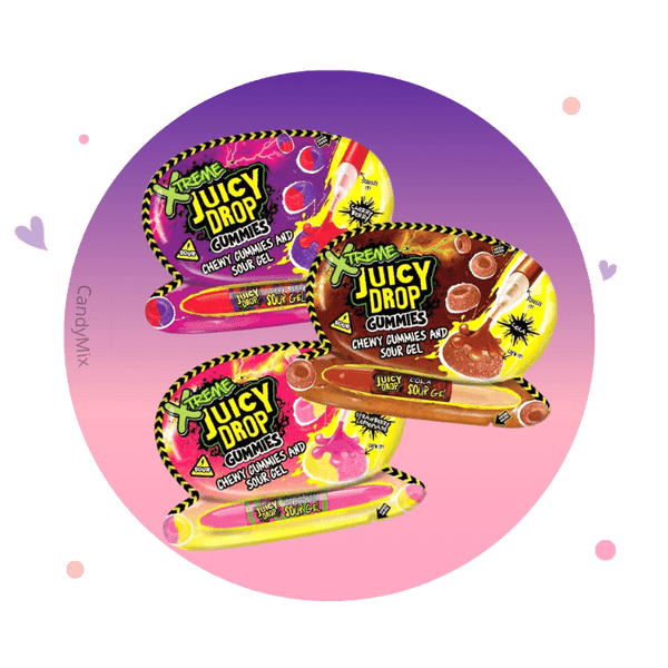 Bazooka juicy drop gummies - 2 pièces - bonbons américains - tiktok