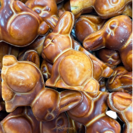 Lapins blanc lait mousse chocolat