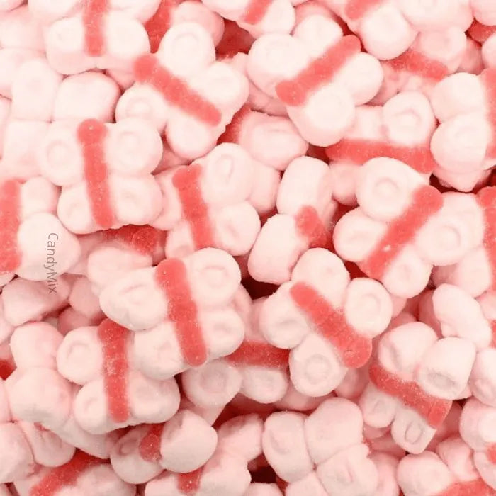 Marshmallows Papillons Rose - 50g - Crest