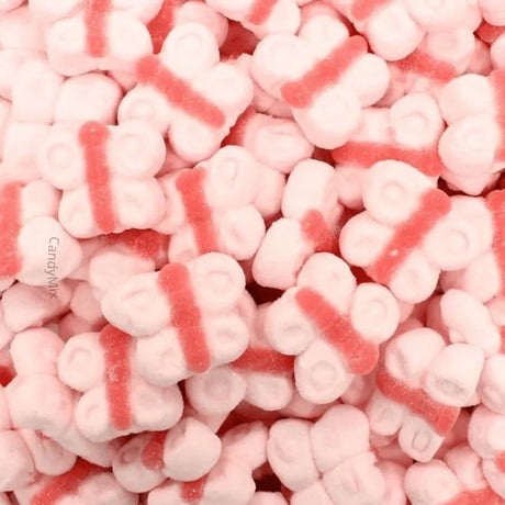 Marshmallows Papillons Rose - 50g - Crest