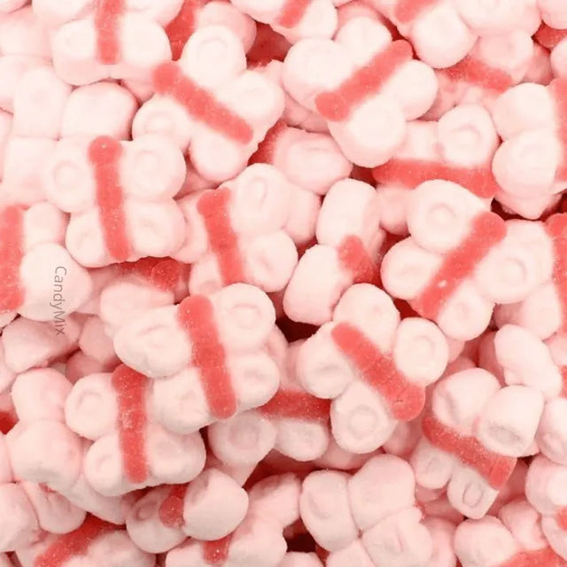 Marshmallows Papillons Rose - 50g - Crest