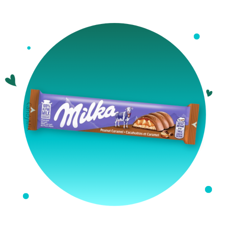 image milka peanut caramel
