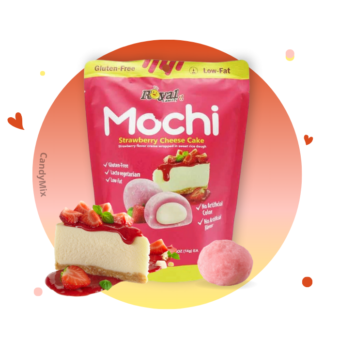 Mochi Cheesecake Strawberry