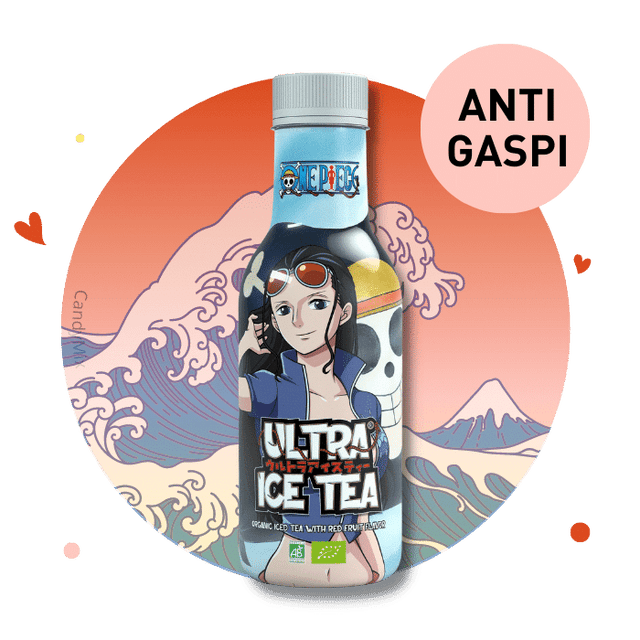 Ultra Ice tea One piece - Robin - Anti Gaspi (DDM dépassée)