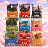 Pack Pop Corn Sucré et Salé - 9 saveurs - 9 sachets