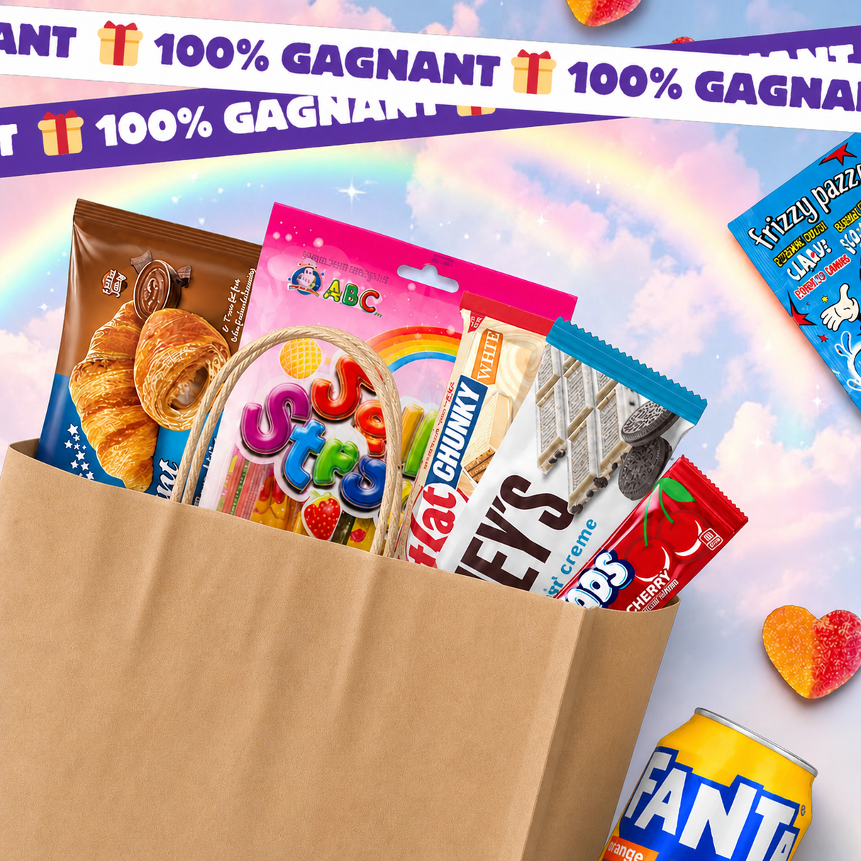 Sac Live - Sélection Ultime -100% gagnant - bonbons en vrac CandyMix