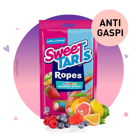 Sweet Tarts Ropes Rainbow Punch