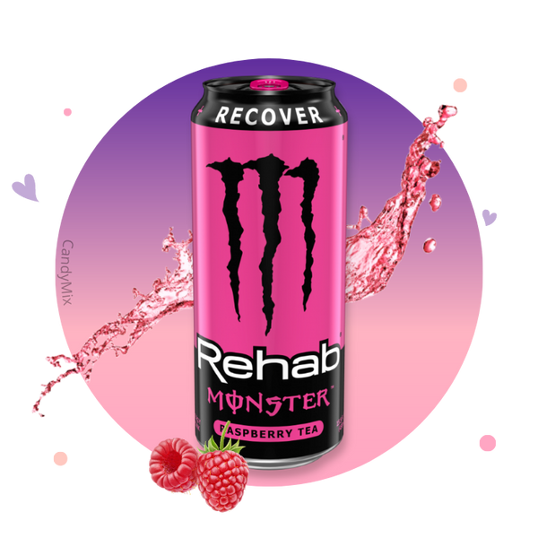 Monster Recover Raspberry Tea (US)