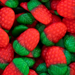 Fraises sauvages fourrées