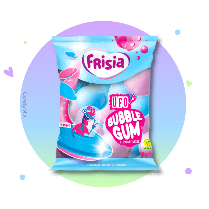 Frisia Soucoupes Bubble Gum