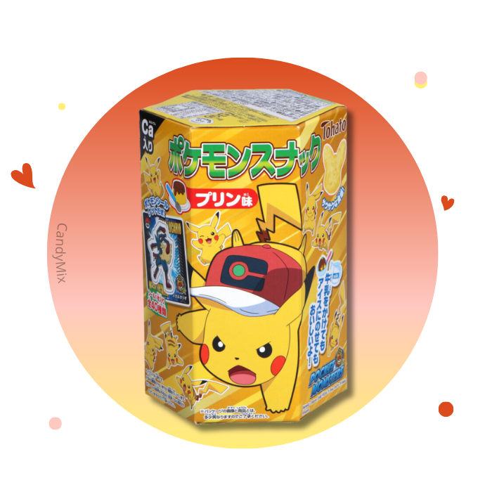 Tohato - Snack de palomitas de maíz con pudín Pokémon