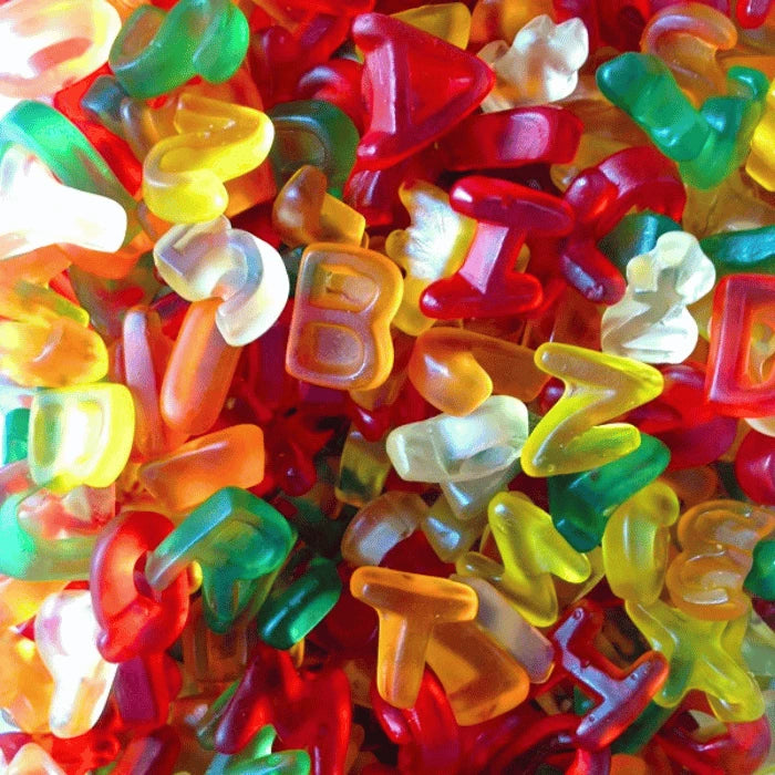 bonbon lettres haribo