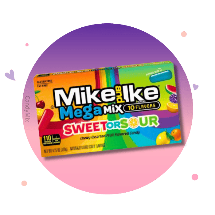 Mike and Ike Mega Mix Sweet or Sour