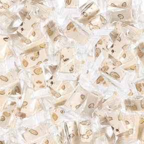 turrón de vainilla y almendras