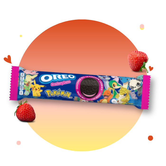 Oreo Pokemon Fraise