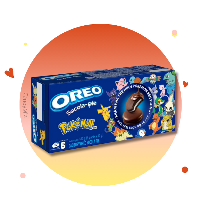 Oreo Chocolat Pie Pokemon