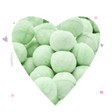 Dr. Sour Powder Balls Sour Apple (100g)