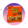 Reese's Puffs Peanut Butter & Cocoa Cereal Bars (boîte de 5)