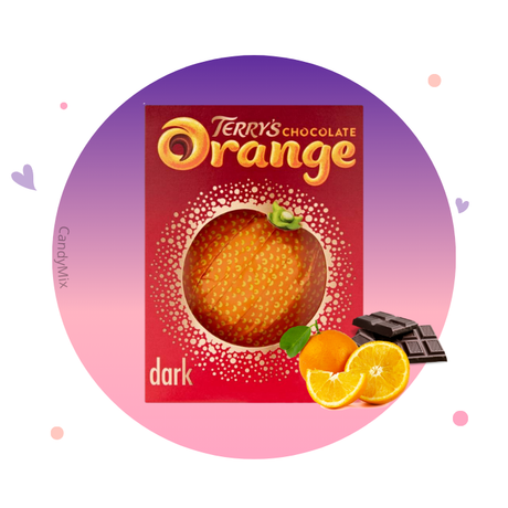 Orange au chocolat noir