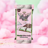 Zuckerwatte aus Dubai-Schokolade