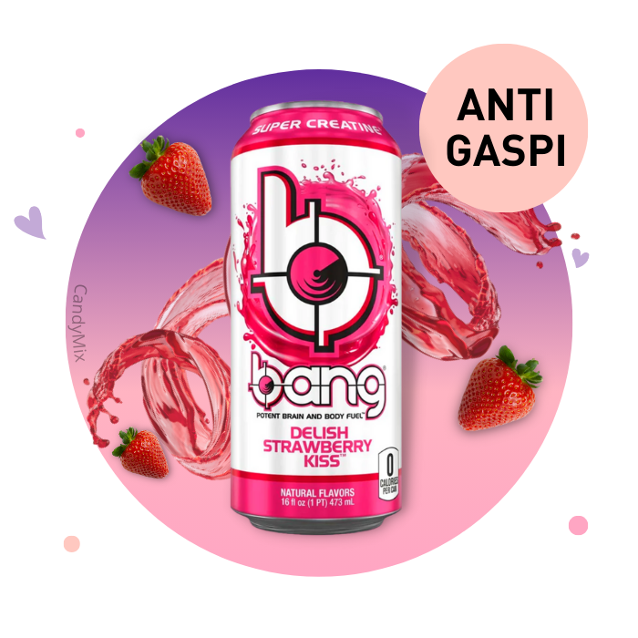 Bang Energy Delish Strawberry Kiss - Anti Gaspi (DDM exceeded)