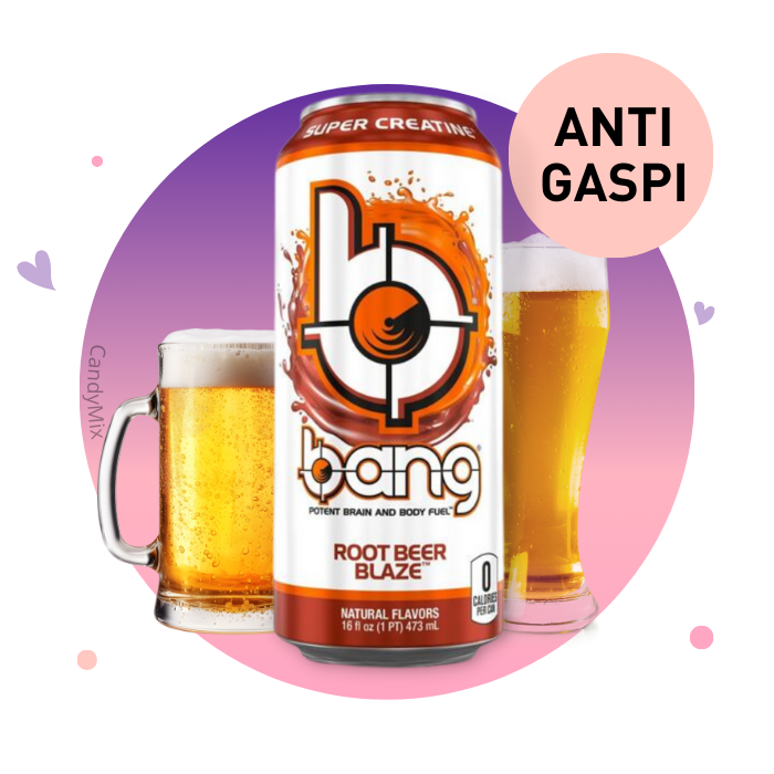 Bang Energy Root Beer - À l'unité - Anti Gaspi (DDM dépassée)