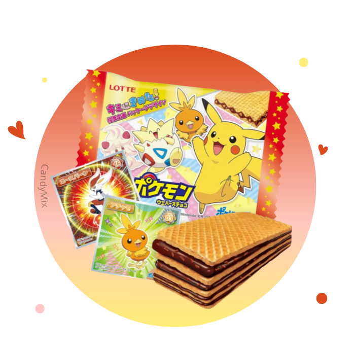 Lotte - Gaufre au chocolat Pokemon