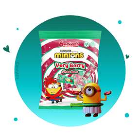 Barra masticable Swizzels Minions Very Berry