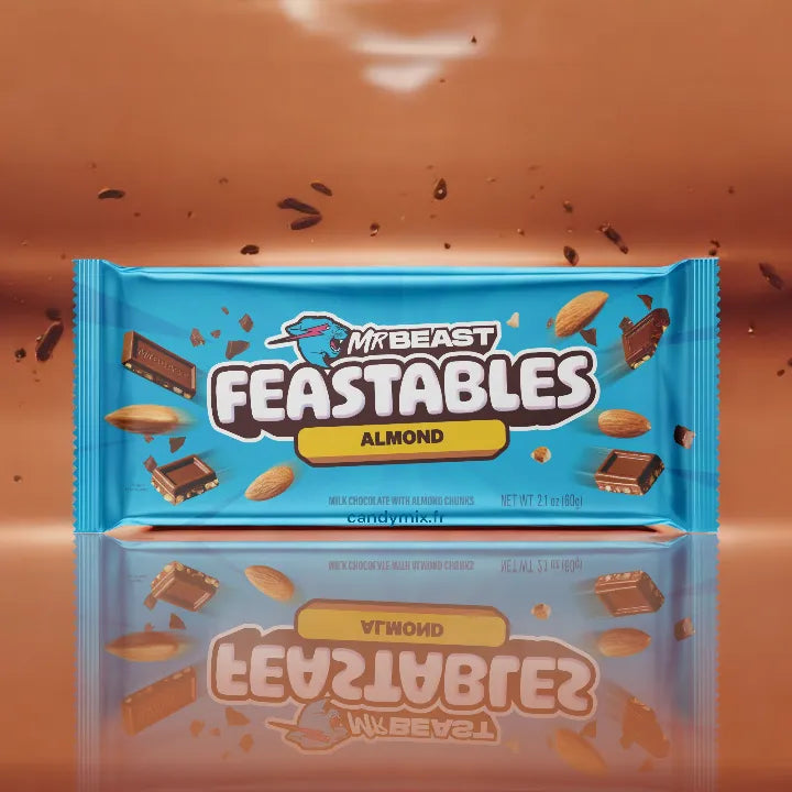 Feastables Mr Beast Almond Chocolate Bar