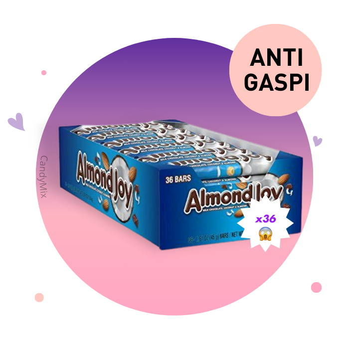 Pack Hershey's Almond Joy (x36) - Anti Gaspi (DDM dépassée)