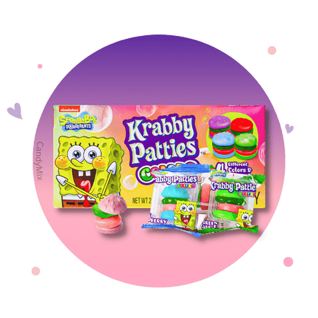 Spongebob Gummy Krabby Patties Colors