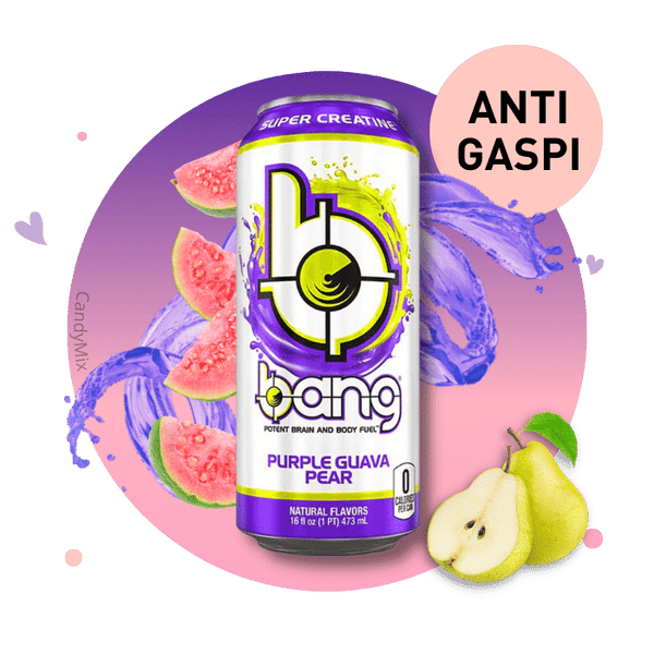 Bang Energy Purple Guava Pear - À l'unité - Anti Gaspi (DDM dépassée)