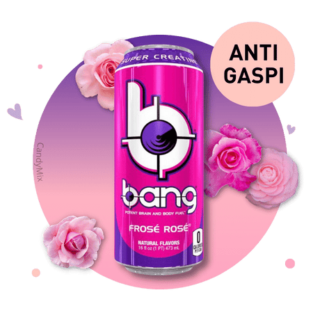 Bang Energy Frosé Rosé - À l'unité - Anti Gaspi (DDM dépassée)