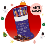 Coffret Cadeau -  Chaussette de Noël Cadbury - Anti Gaspi (DDM dépassée)