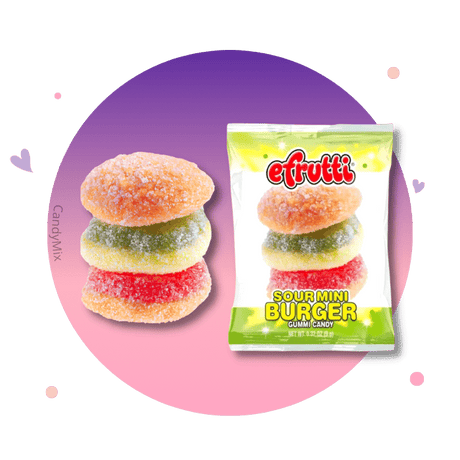 Efrutti Sour Mini Burger