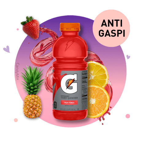 Gatorade Fruit Punch - Anti Gaspi (DDM dépassée)