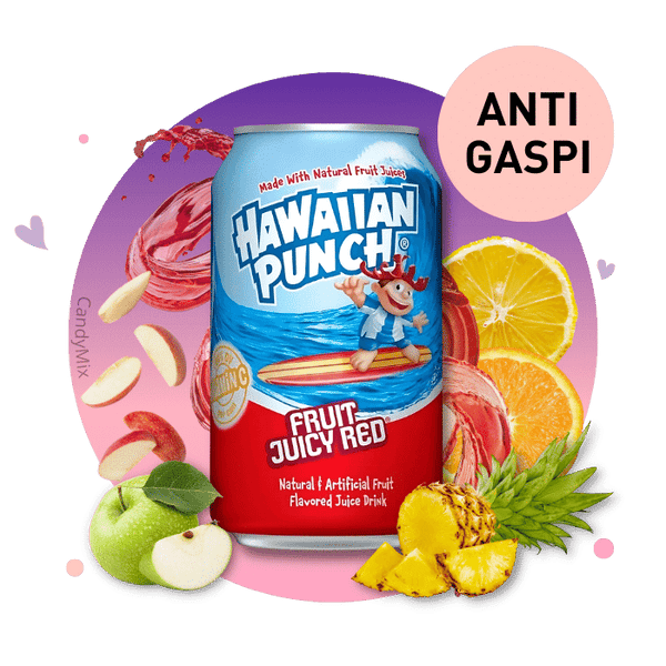 Hawaiian Punch Fruit Juicy Red - Anti Gaspi (DDM dépassée)