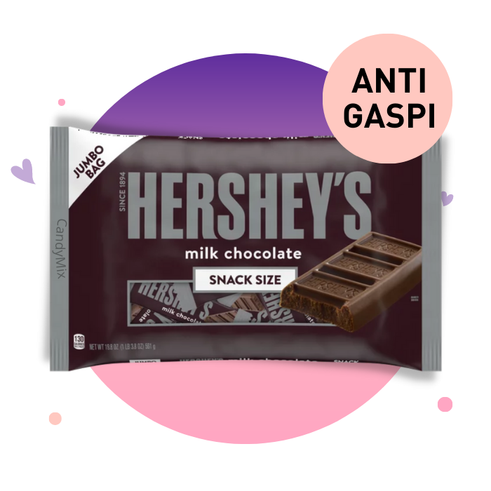 Hershey's Milk Chocolate Jumbo Bag - Anti Waste (BMD expired)