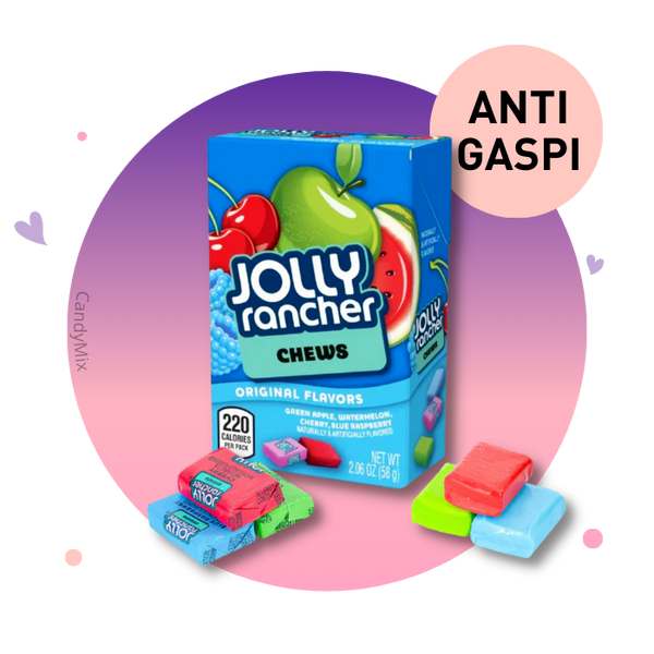 Jolly Rancher Chews Orginal Flavor (Boîte) - Anti-Gaspi (DDM dépassée)