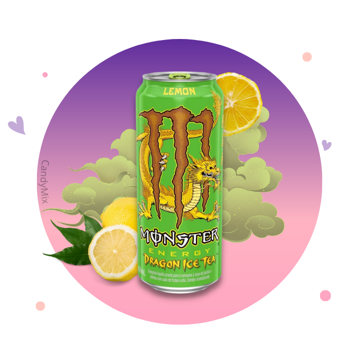 Monster Energy Dragon Ice Tea Lemon (Brésil)