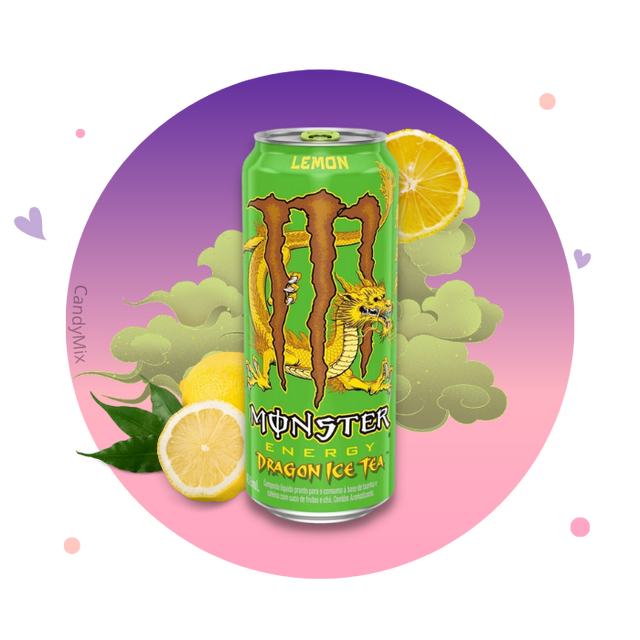 Monster Dragon Ice Tea Lemon 