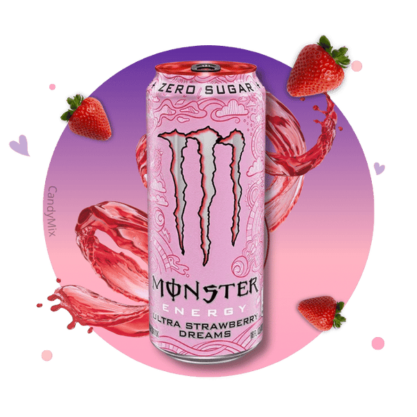 Monster Ultra Strawberry Dreams - Zero Sugar